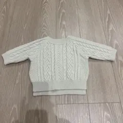 aosta ニット　ベージュ