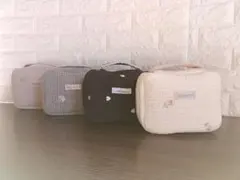 ヌビ ポーチ ベージュ×くま ハンドメイド