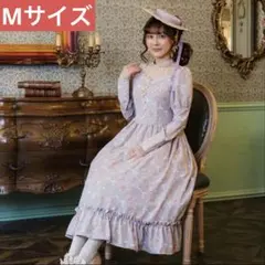 lacemade XL ＋5cmフラワープリント コルセットワンピース - メルカリ
