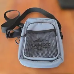 CAMP7 サコッシュ ショルダーバッグ グレー