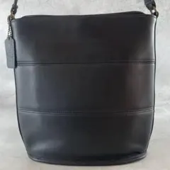 超希少×USA製　Coach コーチ　バケツ型ショルダーバッグ