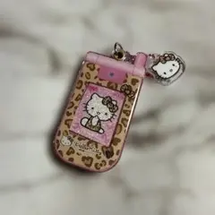 ハローキティ ガラケーキーホルダー
