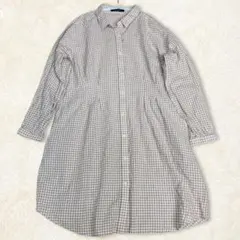✨ショコラフィネローブ✨ワンピース きれいめ ゆったりサイズ 定番 F