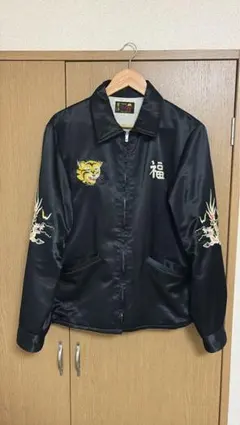 】BEAMS × テイラー東洋 別注 ベトジャン コーチジャケット L 黒 東洋エンタープライズ - BEAMS ベト刺繍 コーチ JACKET Black L 東洋