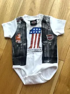 【海外輸入】HARLEY-DAVIDSON バイカー風ロンパース