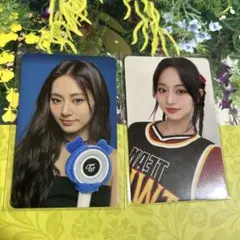 ツウィ　1万円購入特典トレカとTWICE アプグレ 特典 トレカ