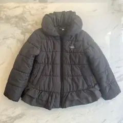 べべ　BeBe ダウンコート　チャコールグレー　120 子供