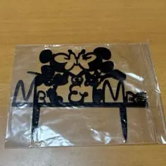 ミッキー ミニー ウェディングケーキトッパー