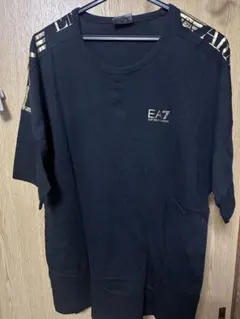 EA7 Emporio Armani ブラック Tシャツ