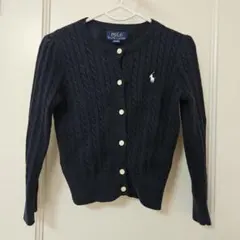 Polo Ralph Lauren 紺 カーディガン 100 ネイビー