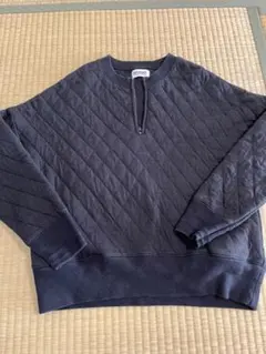 ビームスボーイハーフジッパー　黒