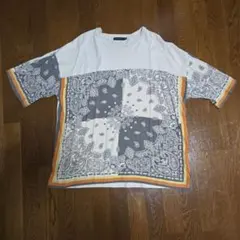 niko and... ペイズリー柄 Tシャツ M