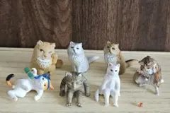 猫 フィギュア 7体セット まとめ売り