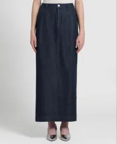 【人気】Theory デニムロングスカート　2024年モデル　手洗い可