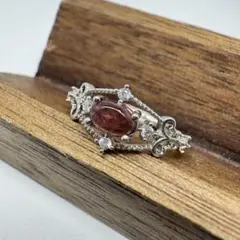 高品質 ピンクトルマリン 宝石 天然石リング フリーサイズ