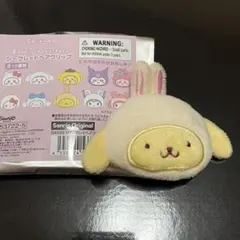 ちいかわ サンリオ シークレット ヘアクリップ うさぎ ポムポムプリン