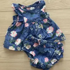 babygap gap セットアップ　花柄　トップス　パンツ　ショーパン