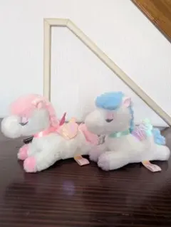 ユニコーン ゆめかわ ぬいぐるみ 2体セット
