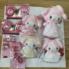 サンリオ　マイメロ マスコットホルダー　ペンケース