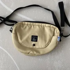 ベージュ ボディバッグ 小さめショルダーバッグ レディース キッズ こども