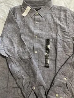 Banana Republic リネンシャツ XXL グレーのサムネイル