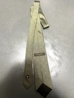 LOUIS VUITTON ネクタイ モノグラム シルク グリーン イタリア製