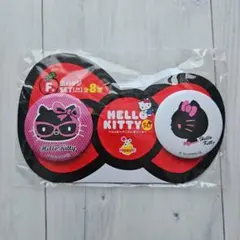 ハローキティ ハローキティ　50thハッピーアニバーサリー　缶バッチセット