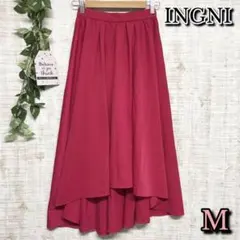 【INGNI】イング　スカート　M　フレア　フィッシュテール　ピンク　可愛い