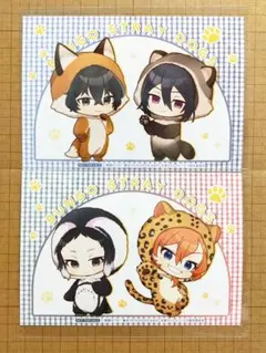 文スト 東武動物公園 太宰 フョードル 芥川 中也 特典 ブロマイド