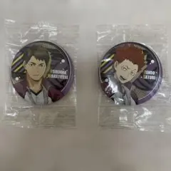 ハイキュー‼︎ 白鳥沢学園　牛島若利　天童覚　缶バッジセット