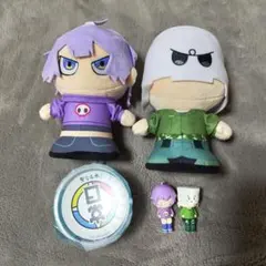 ずとまよ ぬいぐるみ3種セット ネクタイピンなどガチャ付き - メルカリ