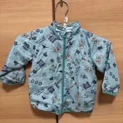 水色 アニメキャラクター ジャケット　アンパンマン