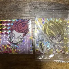 HUNTER×HUNTER ウエハースシール ヒソカ クラピカ 2種セット