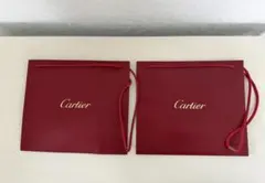 カルティエ Cartier ショッパー 2個セット 約28×32cm 美品