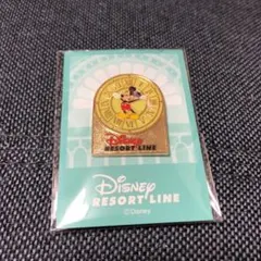 ミッキー リゾートライン ピンバッチ 非売品