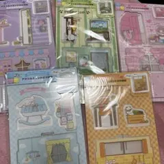 匿名送料込　新品★サンリオキャラクター　アクリルスタンドのお部屋　5点　キキララ