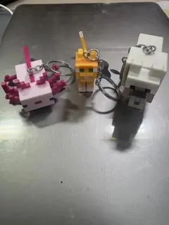L*@様 マインクラフト フィギュアキーチェーン