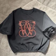 COOL ATTITUDES ロゴプリント Tシャツ 黒のサムネイル