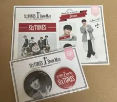 SixTONES ステッカー 缶バッジ ジェシー ◆14