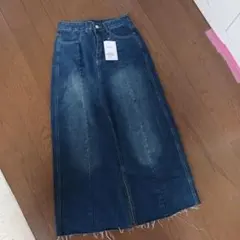 ANAP♡Ｍ♡デニムロングスカート♡後ろスリット