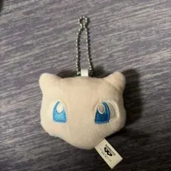 ポケットモンスター ボールチェーン付きフェイスぬいぐるみ　ミュウ