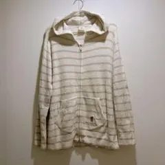 ジェラピケ　パーカー　くま刺繍