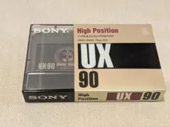 소니 UX 90 하이 포지션 (크롬) 카세트 테이프 미개봉 75993