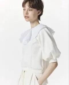 【試着のみ】最安値Bibiy. PEONY COLLAR TOPのサムネイル