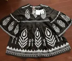 ♡チャオパニックティピー♡Aguni♡刺繍入り長袖ブラウス♡タグ付き新品♡お買得のサムネイル