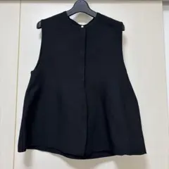 エブール ebure リネンシャツ ネイビー麻 ゆったりオーバーサイズ 
