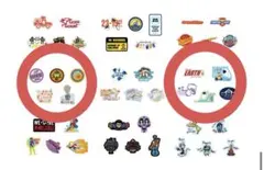 Happyくじ / PIXAR 2024 k賞 ステッカー