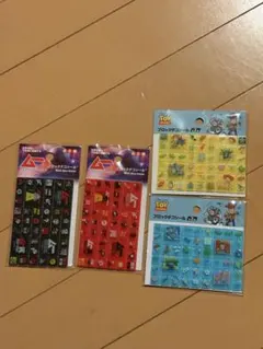 トイストーリータイルシールなど4点セット