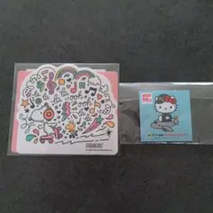資生堂 PEANUTS オリジナルステッカー+ヤマト運輸♥ハローキティステッカー