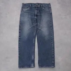 Wrangler ラングラー W36 ブルーデニム ボトム 青 ヒゲ 15142